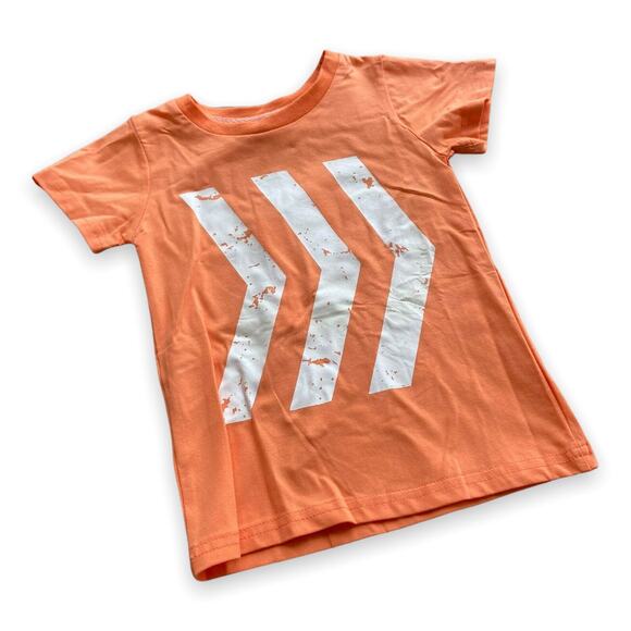 Owl Baby Boys Girls Tee 90 18-24 Months Orange Peach Arrow Tee Instafab NEW - Picture 1 of 6